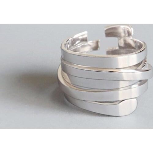 Miuoxion Fashion Personality Jewelry Retro Multiple Winding Ring For Women Feature Namour Charm Couple Gift All Seasons