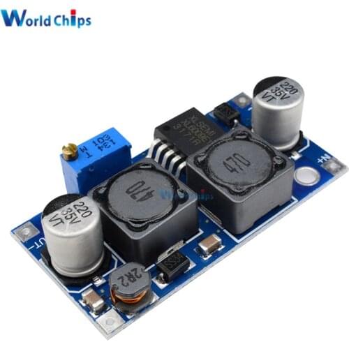 DC-DC XL6009 Auto Boost Buck Adjustable Step Up Step Down Converter Module Solar 1.25-36V Voltage Board MOSFET Switch DSN6000AUD