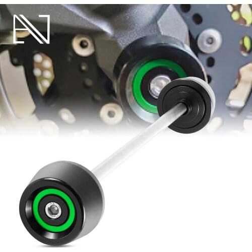 Motorcycle Front Axle Slider Wheel Crash Pads Protector For Kawasaki Ninja Z650 17-21 Z900 17-21 Z900RS 17-21