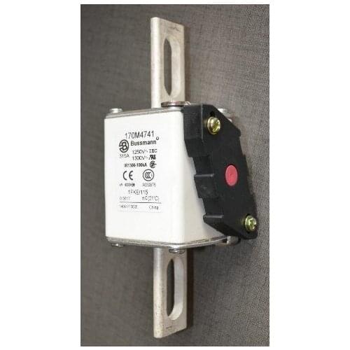 Fuses: 170M4742 350A 1250V / 170M4743 400A / 170M4744 450A 1250V (1FKE/115) aR