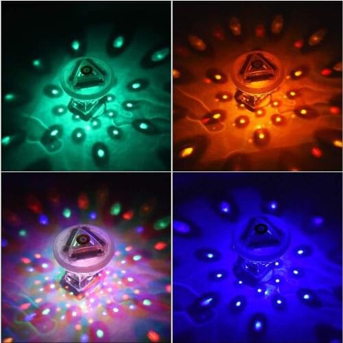 Multicolor LED Light Floating Night Lamp Bathtub Swimming Pool Pond Decoration Bath light swimming pool light Decorative light