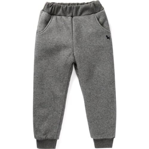 Retail 3-6 Years Boys Full-Length Sports Pants 100-120cm Height Children Kids For Spring Autumn Fall Cotton