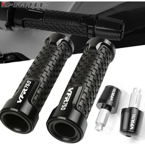 For HONDA VFR750 VFR750F VFR750R JRLRC30 VFR 750 750F 750R 1988-1997 Motorcycle 22mm Handlebar Grips Ends Handle Bar Grip End
