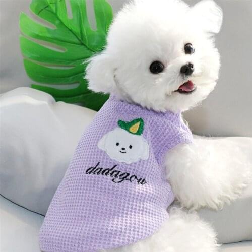 Dog Vest Clothes Spring Summer Pets Outfits Cooling Clothes for Small Dogs Pet T shirt Soft Puppy Dogs Clothes Shirts 137