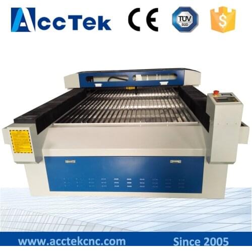 AKJ1325 high precision stencil laser cutting machine lathe woodworking machine from china factory directly