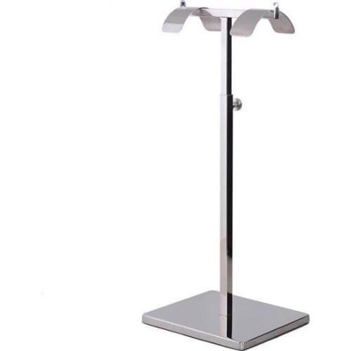 5pcs New style handbag display stand men/women T-type Backpack display rack stainess steel bags wig Purse silk scarf holder rack