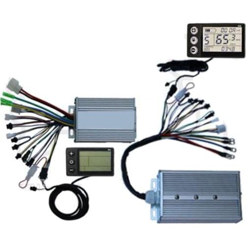 E-bike Parts LCD Display Panel Controller 400W 450W with Reverse Function for Brushless Hub Motor