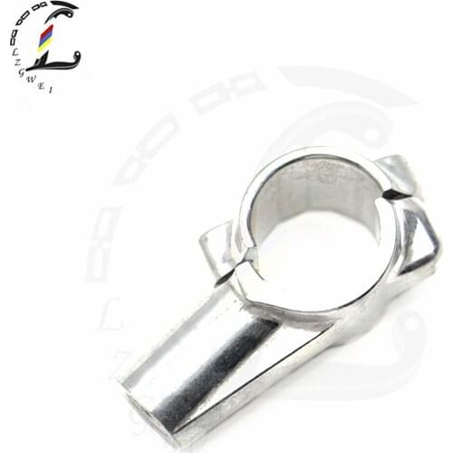 Motorcycle CNC Aluminium Mirrors Stand Clamp Bracket For Kawasaki KLX250 KL250 KLX 250 Wire Tooth Mount Adapter Bracket 8 MM