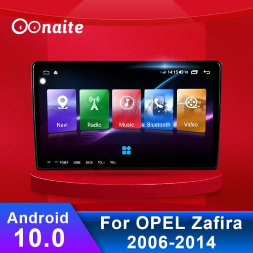 Android 10 For Opel Zafira GPS Multimedia Car Radio Video Player Navigation 9'' Stereo Latest Europe Map Sat NavCar Navigator