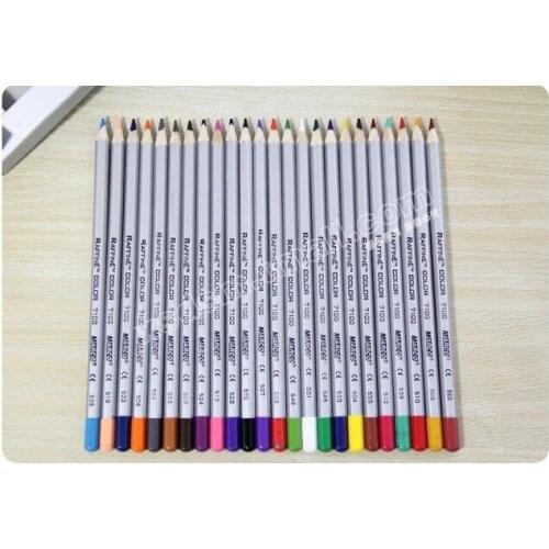 Free shipping color Marco Fine Art 24 Colors Drawing Pencils Non-toxic for writing drawing sketches colorful pencils set