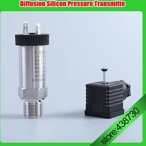 -100KPA-0| -0.1MPA Vacuum Pressure Transmitter 4-20MA Negative Pressure Sensor absolute Diffusion Silicon Pressure Transmitter