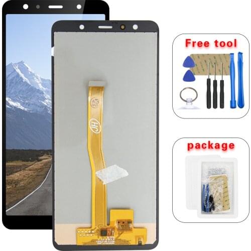 For Samsung Galaxy A7 2018 A750 A750F SM-A750F A750FN A750G LCD Display+Touch Screen Digitizer Assembly Free Tools