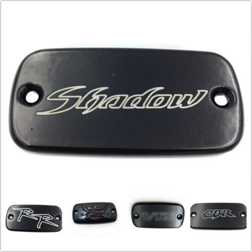 For 1990-2006 Honda CBR 600 F2 F3 F4 black Aftermarket free shipping motorcycle parts Front Brake Fluid Reservoir Cap Cover RR