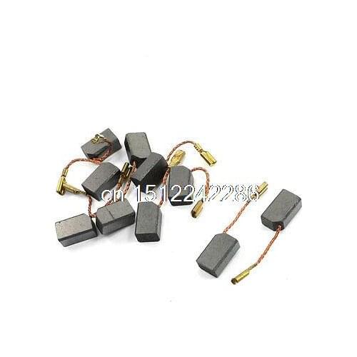 33/64" x 5/16" x 15/64" Motor Carbon Brush Motorcarbon 5 Pairs for Dewalt 100