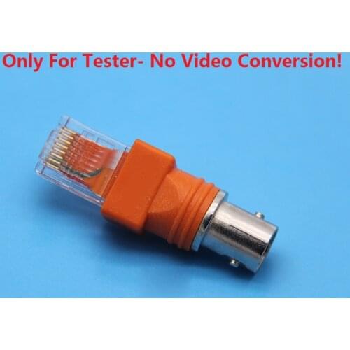 10pcs BNC Female To RJ45 Male Coaxial Coax Barrel Coupler Adapter RJ45 To RF Connector