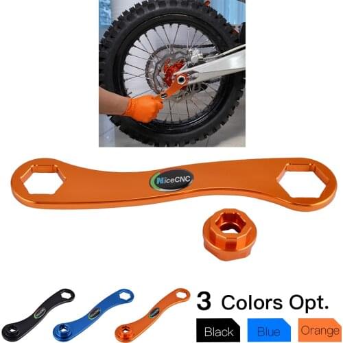 17/27/32mm Axle Wrench Wheel Spindle Pin Nut Spanner For KTM SX EXC XC For Husqvarna Husaberg TE FE 125 250 350 390 450 501 701