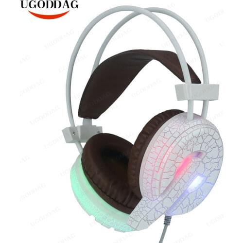 NEW Headset havit Professional Gaming Headset LED Light Bass Earphone wired Headphone with Microphone Professional Drop Shipping