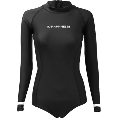 2021 New Diving One Piece Swimsuit Letters Long Sleeve Women Swimwear Bathing Suit Rash Guard Surfing Swimming Suit Rashguard