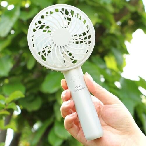 Mini Portable Fan Ventilator Macaron Color 2000 mAh Washable Upgraded USB Rechargeable Wireless Handleld Air Cooler Ventiladores