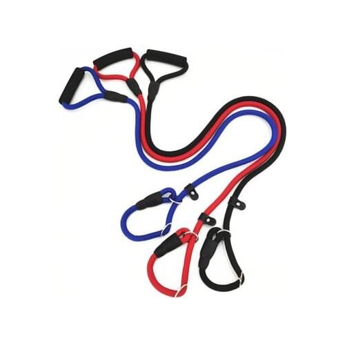 Dog Leash Rope Slip Leads Braided Heavy Duty No Pull Training Rope Lead Leashes for Medium Large Dogs