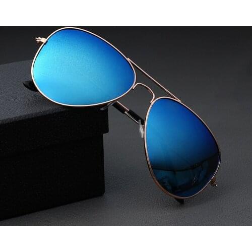 Hot Selling Men Women Sunglasses Round Metal Frame Polarized UV400 Aviation Sunglasses Sun Glasses AS030