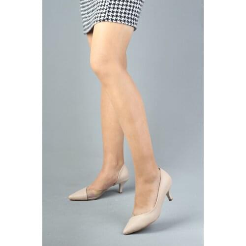 Modabuymus Skin Short Heels Transparent Stiletto Women 'S Shoes-Jotus