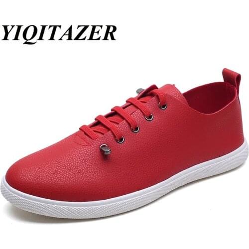 YIQITAZER 2018 Leather Man Loafers Shoes Men Masculino Handmade Moccasins Soft Leather Men Shoes Slip On Boat Zapatos Hombre