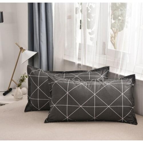 1 piece 48*74cm Rectangle cotton Throw Pillow Case Super Soft Pillowcases Washable Home Bed Adornment Pillowcase 301-0822