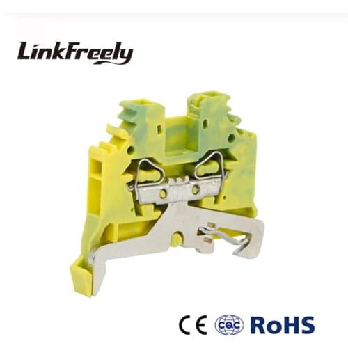 10pcs 280-107 Terminator Press Electrical Wire Ground Connector Terminal Blocks Plug-in Spring Quick Wire Connection Terminals