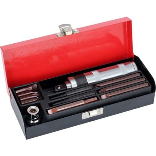 12pcs Impact Screwdriver Multi-purpose Impact Driver Bits Set CRV Phillips Slotted Screwdriver Hand Tool Set High Quality