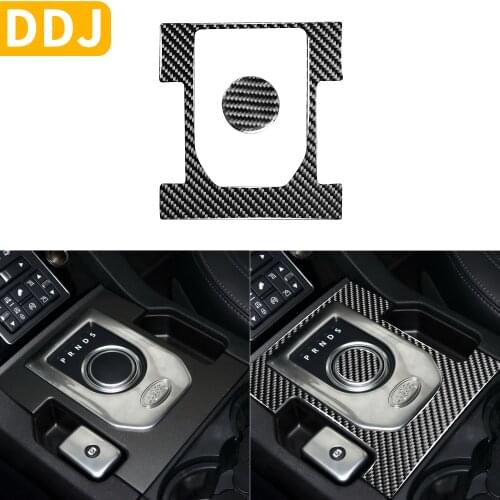 For Land Rover Discovery 4 LR4 D4 HSE GS XS Carbon Interior Accessories Gear Box Shifter Switch Panel Surround Modified Sticker
