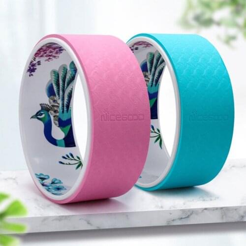 Yoga Wheels Valgus Tire Yoga Stretch Poses Bodybuilding Auxiliary Wheel Yoga Balance Training Pilate Circle Gym Yoga Accessories