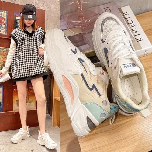 Tennis Trainers Women Shoes Tenis Feminino Breathable Summer Women Sneakers Luxury Platform Shoes Designer Ladies Shoes Women