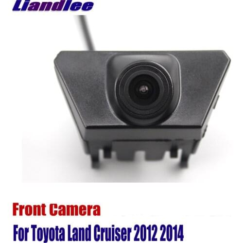 Liandlee AUTO Car Front View Camera For Toyota Land Cruiser 2012 2014 Logo Embedded ( Not Reverse Rear Parking CAM )