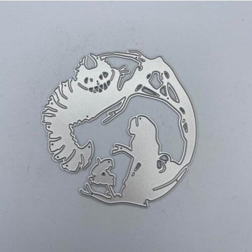 Metal cutting dies Beauty and Tiger DIY Scrapbooking Embossing Paper Cards Making Crafts New 2020 Die
