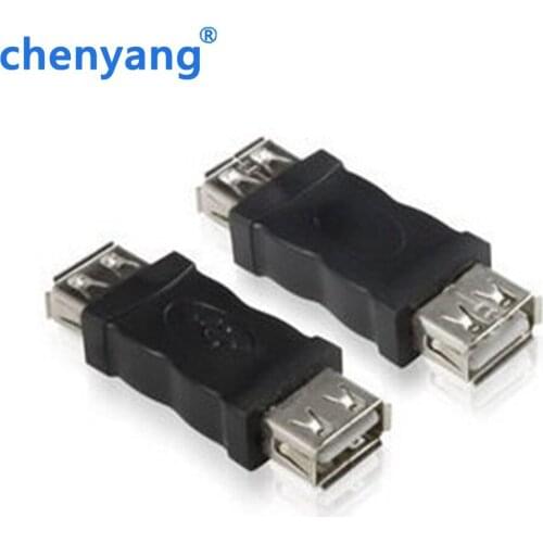 New USB 2.0 Type A Female to A Female Coupler Adapter Connector F/F Converter 2PCS/lot