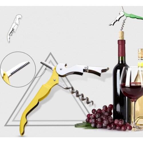 Wine Opener Professional Waiters Corkscrew Bottle Opener And Foil Cutter Beer Cap Bottle Opener Kitchen Bar Tools Accessories