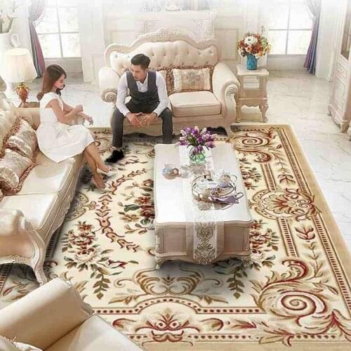 Modern European Living Room Rug and Bedroom Rug Home Decor Coffee Table / Sofa Floor Mat Study Area Rug