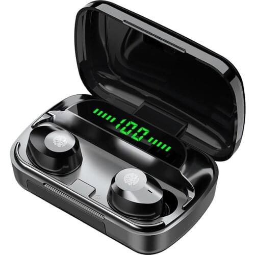 TWS Bluetooth 5.0 Earphones Wireless Headphone 2000mAh Charging Box Stereo Sports Waterproof Earbuds Headsets With Microphone