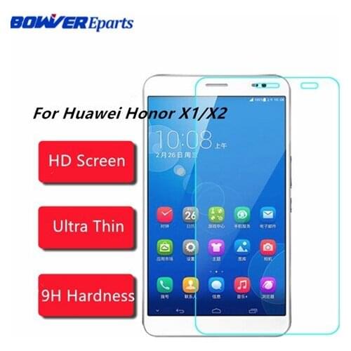 For Huawei Honor X1 X2 7.0" Ultra Thin LCD Premium Explosion-Proof Toughened Real Tempered Glass No Fingerprint Screen Protector