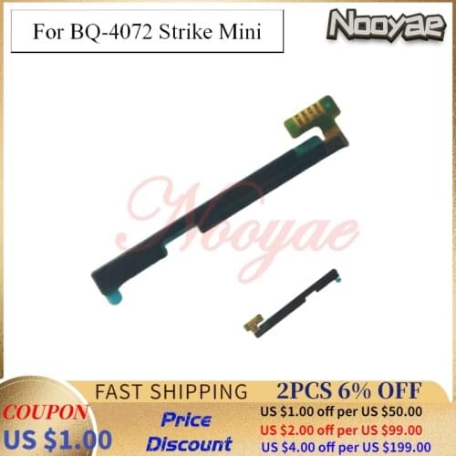 Top Power On Off Volume Up Down Switch Ribbon For BQ Mobile BQ-4072 Strike Mini Power Button Keypad Flex Cable