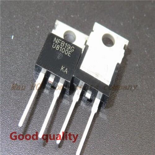 10PCS/LOT MUR8100E U8100E TO-220 Fast recovery diode