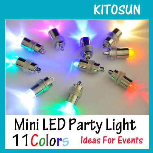 10pcs Waterproof LED Mini Party Lights Lanterns Balloons Floral Mini Led Lights For Wedding Centerpiece KIT Eiffel Glass Vases