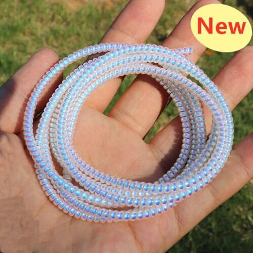 2Pcs/lot 1.5M Data Cable Protective Sleeve Spring twine For Iphone Android USB Charging earphone Case Cover Bobbin winder