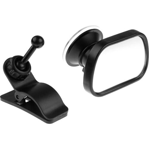 2 in 1 Mini Car Safety Back Seat Rearview Adjustable Mirror Rear Ward Child Infant Safety Baby Kids Monitor Car Accessories