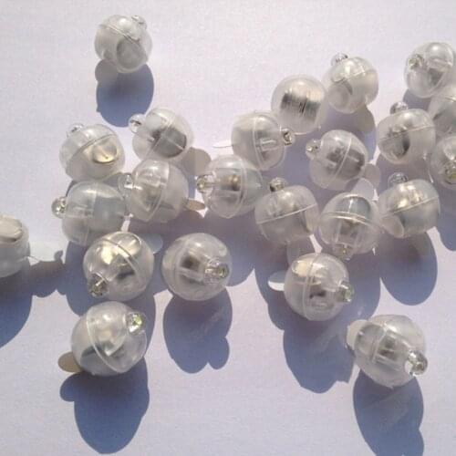 2021 Easter LED Balloon Glowing Balloons Luminous Balloons For Modeling Small Wedding Decoration Colorful Lights Flashing 50Pcs