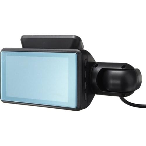 3'' Car Dual Lens Dash Cam Recorder Front And Rear Recorder Sensor Video DVR Camera Night Vision Car Accessories