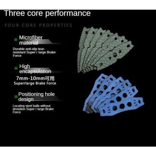 50pcs Powerful Hunting Microfiber Leather Slingshots Pouches With Center Hole For Outdoor Catapults Sling Shots Fish Accessories