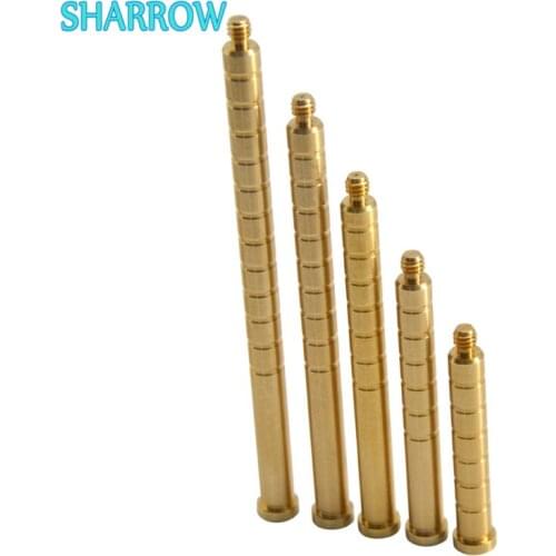 6pcs Archery Copper Brass Arrow Insert ID6.2mm Fit Acrbon Fiberglass Arrow Shafts Hunting Target Training Shooting Accessories