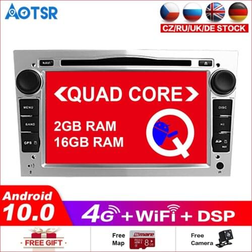 4G 64G 2 Din Android 9 Car DVD GPS Navigation radio for Opel Astra H G J Antara vectra c b Vivaro astra H corsa c d zafira b DSP